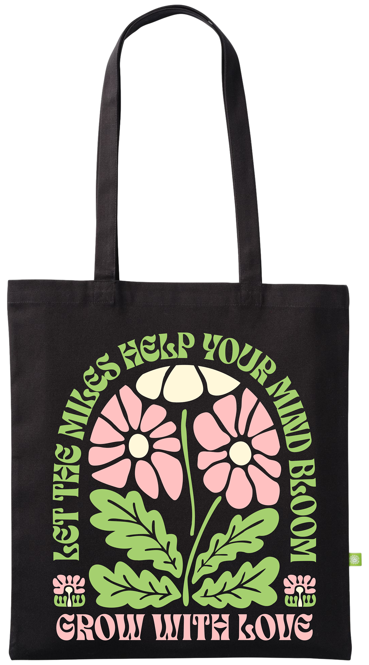 Grow With Love Organic Cotton Tote Bag