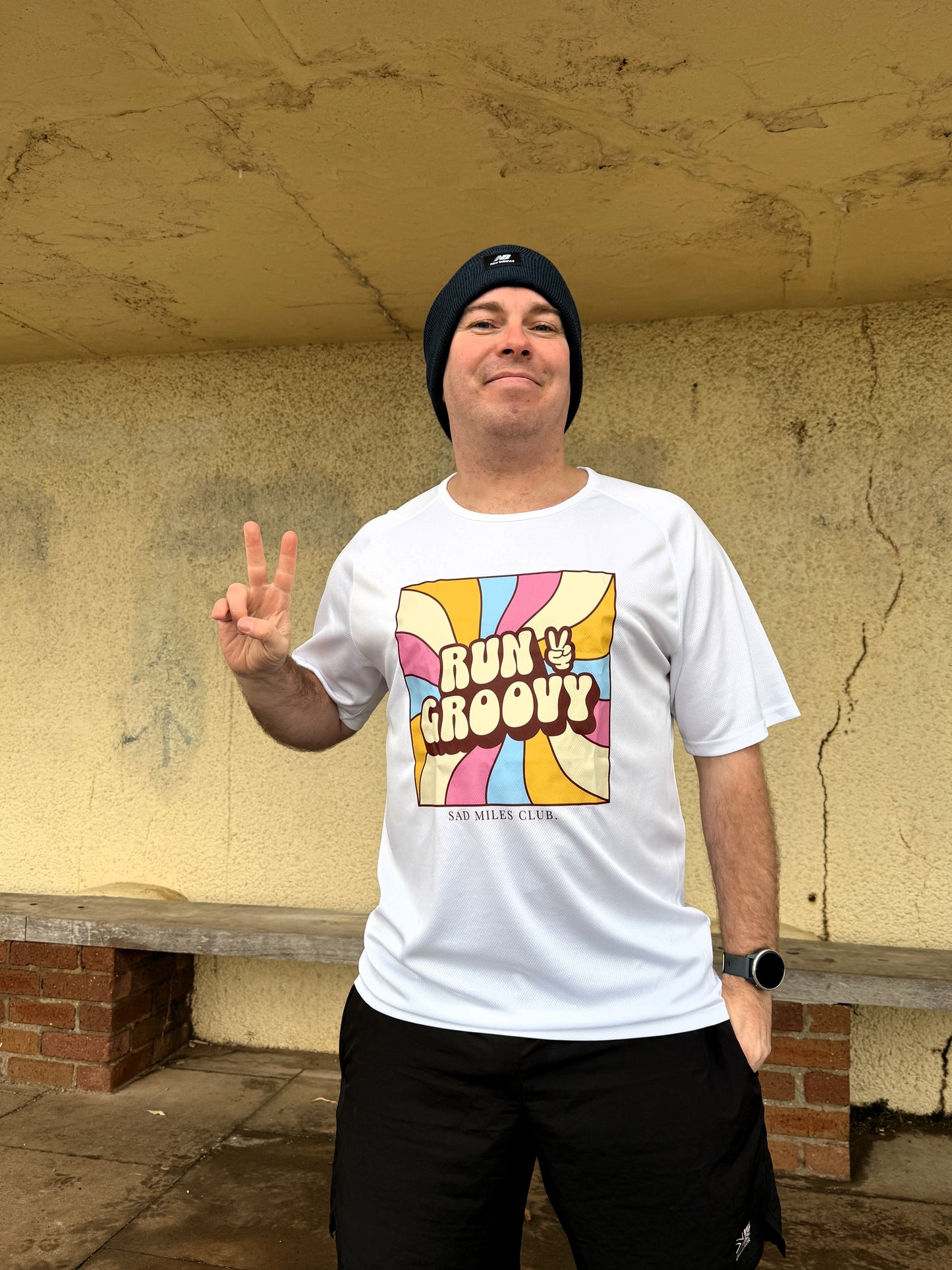 Run Groovy - Activewear T-Shirt (Men's/Unisex)