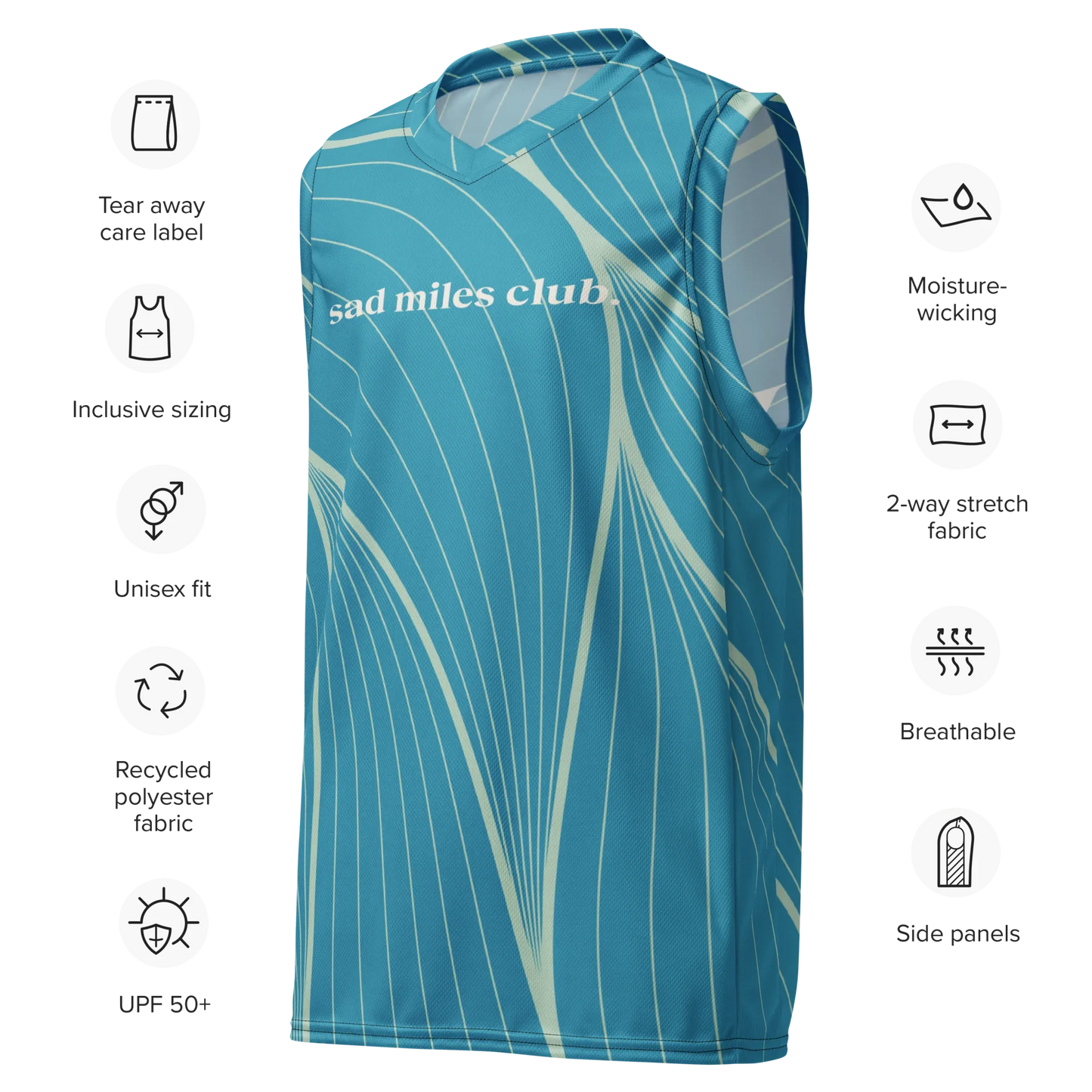 Keep Running Tank Top - Unisex - sad miles club.