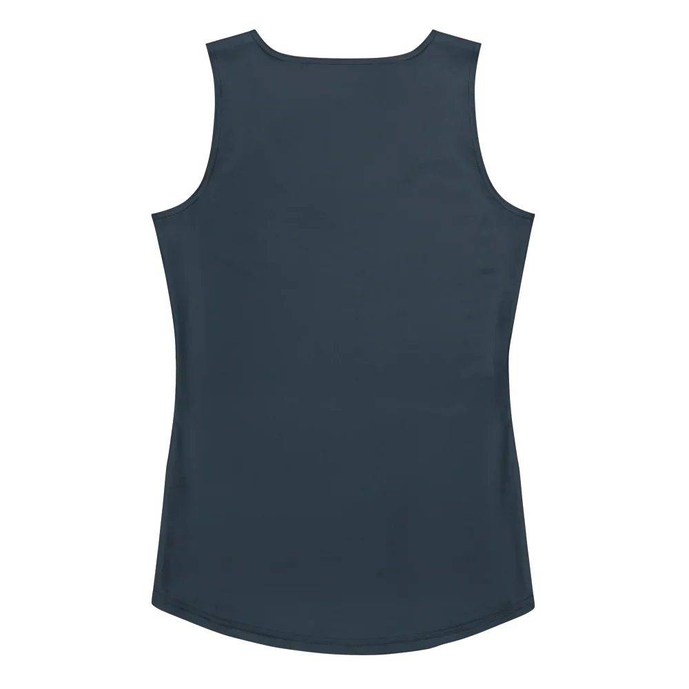 Women's Everyday Basic Tank Top - Navy - sad miles club.