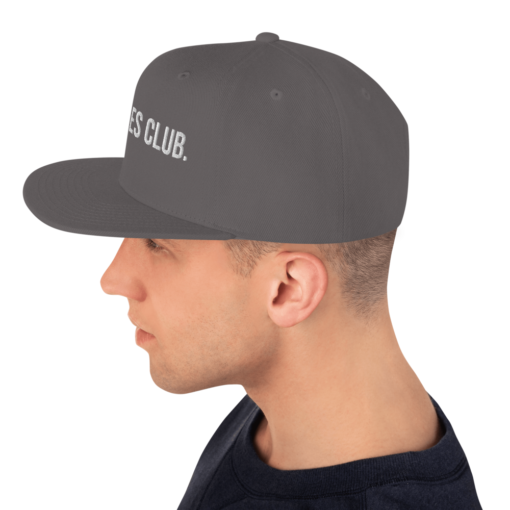 sad miles club. Snapback Hat