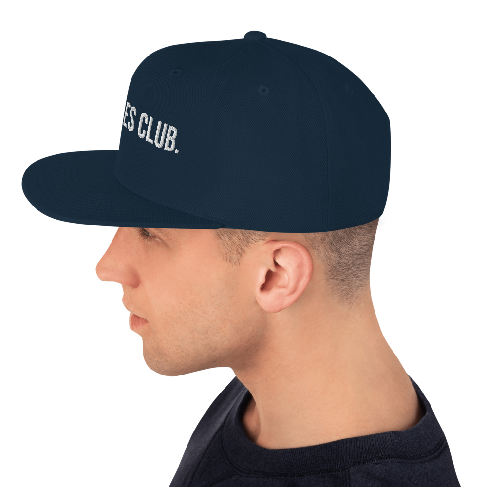 sad miles club. Snapback Hat