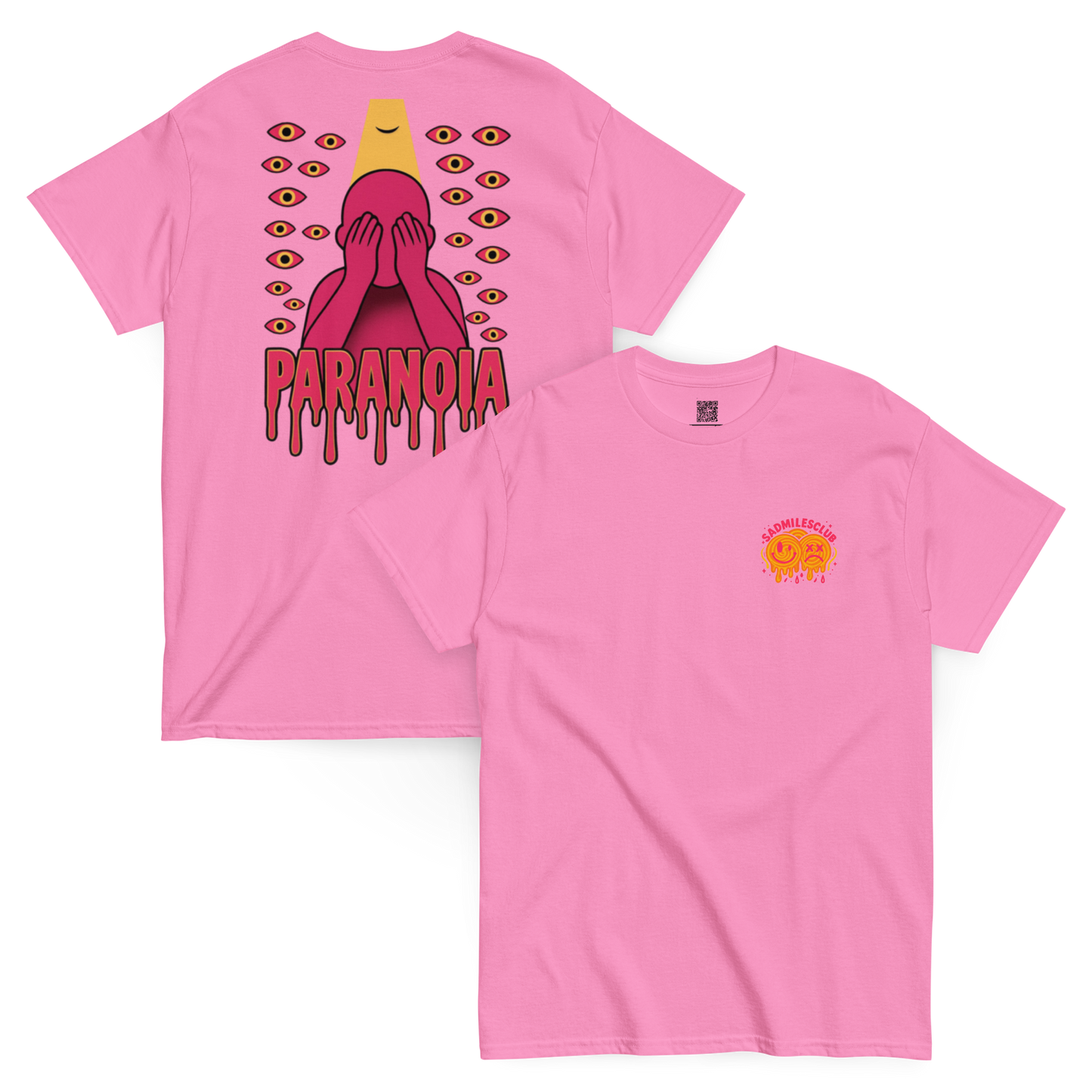 Paranoia Soft Style T-Shirt - sad miles club.