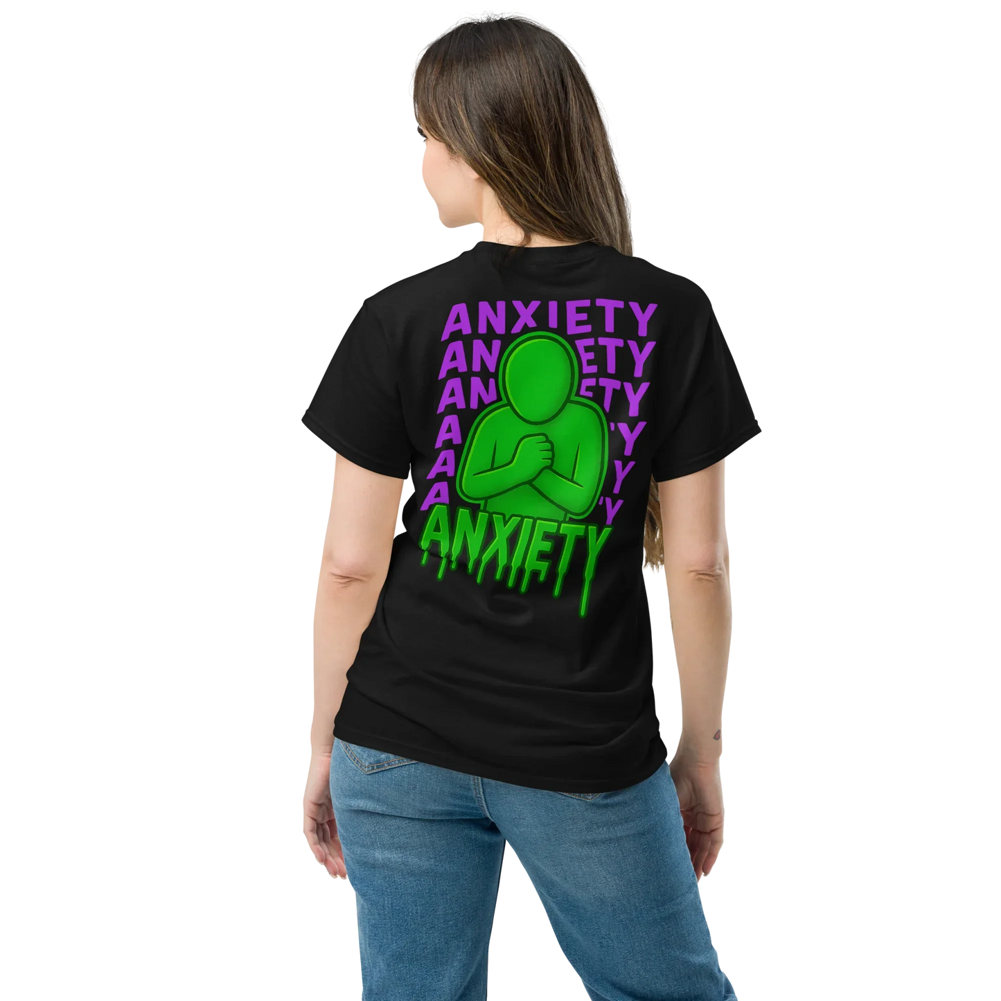 Anxiety Soft Style T-Shirt - sad miles club.