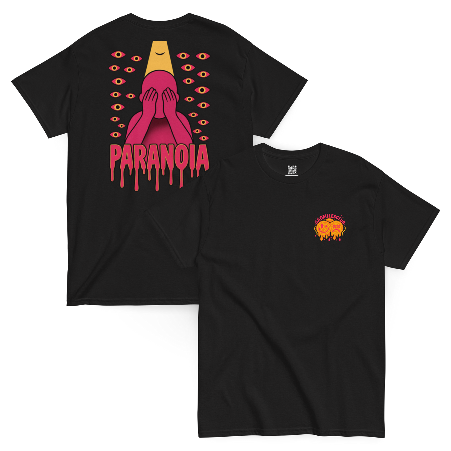 Paranoia Soft Style T-Shirt - sad miles club.