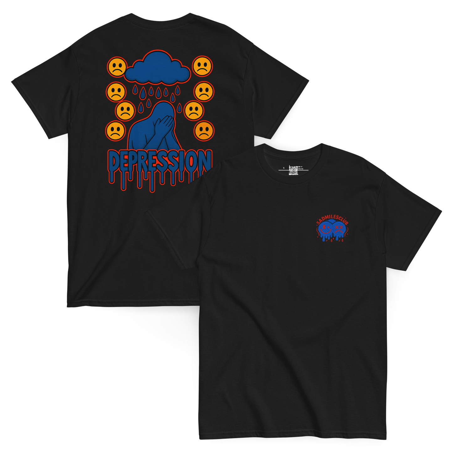 Depression Soft Style T-Shirt - sad miles club.