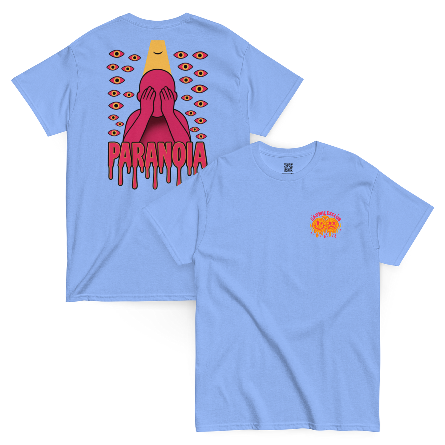 Paranoia Soft Style T-Shirt - sad miles club.