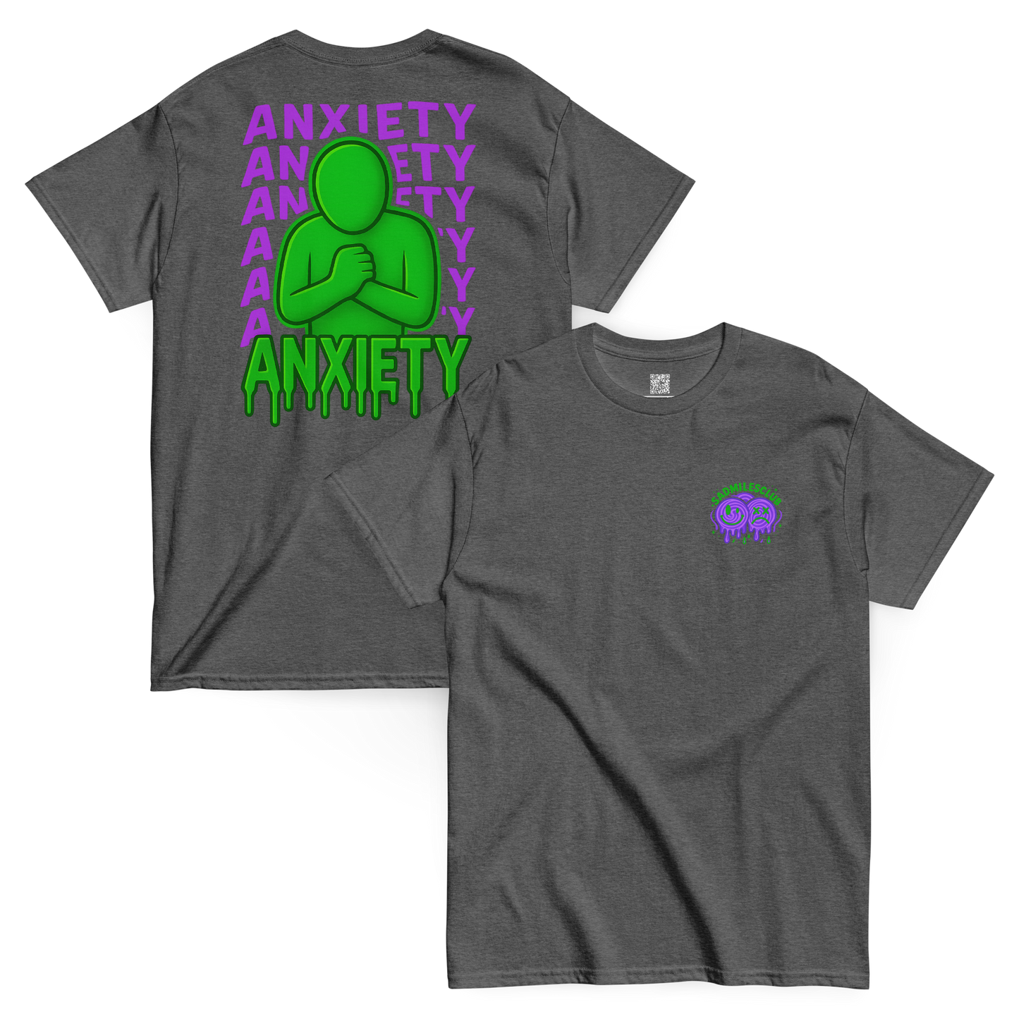 Anxiety Soft Style T-Shirt - sad miles club.