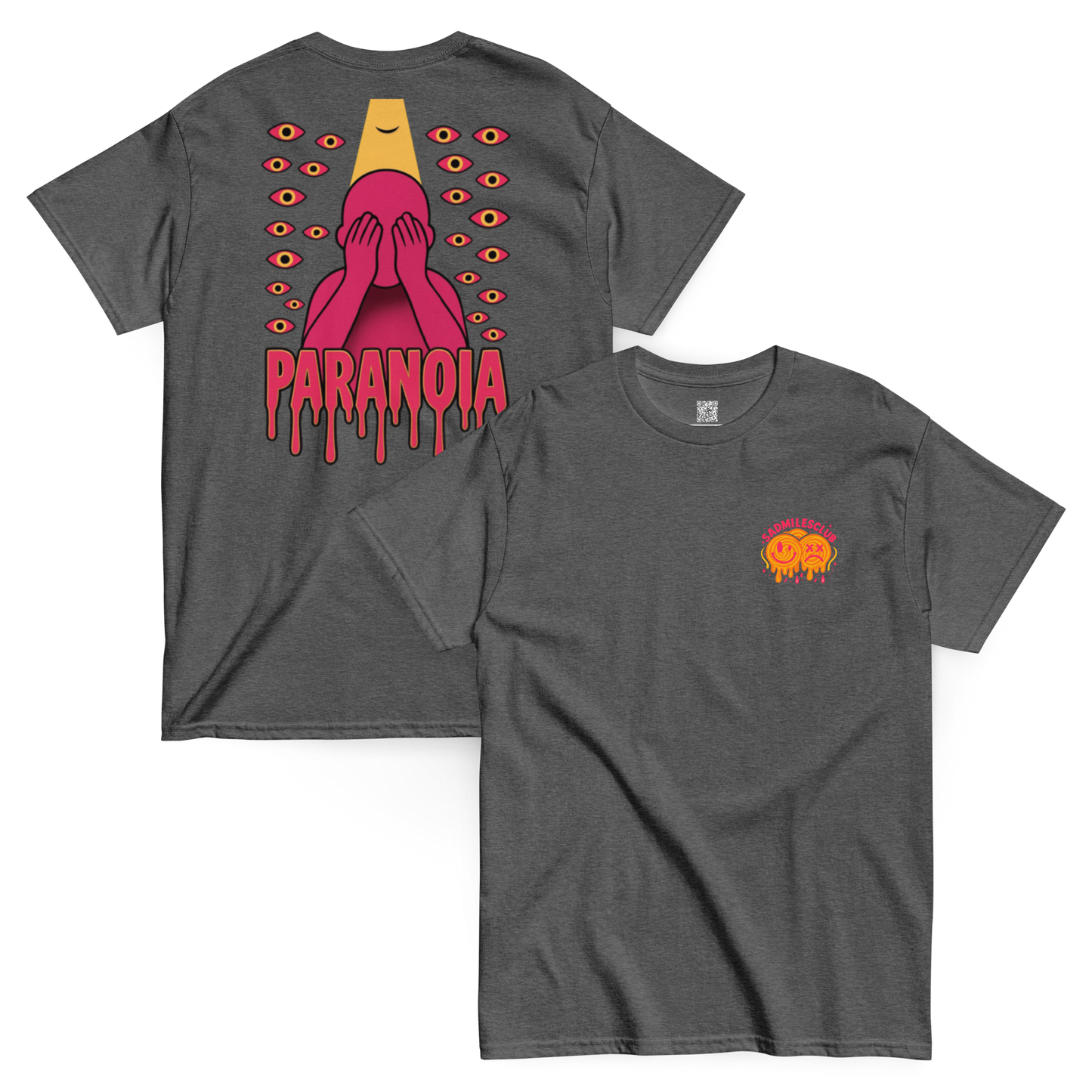 Paranoia Soft Style T-Shirt - sad miles club.