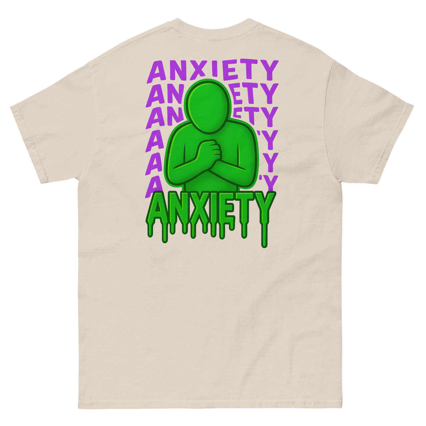 Anxiety Soft Style T-Shirt - sad miles club.