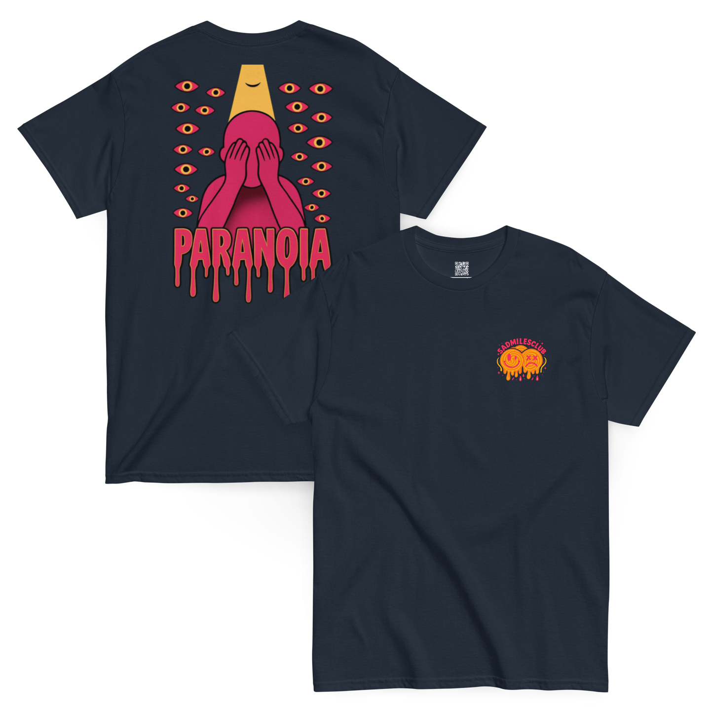 Paranoia Soft Style T-Shirt - sad miles club.