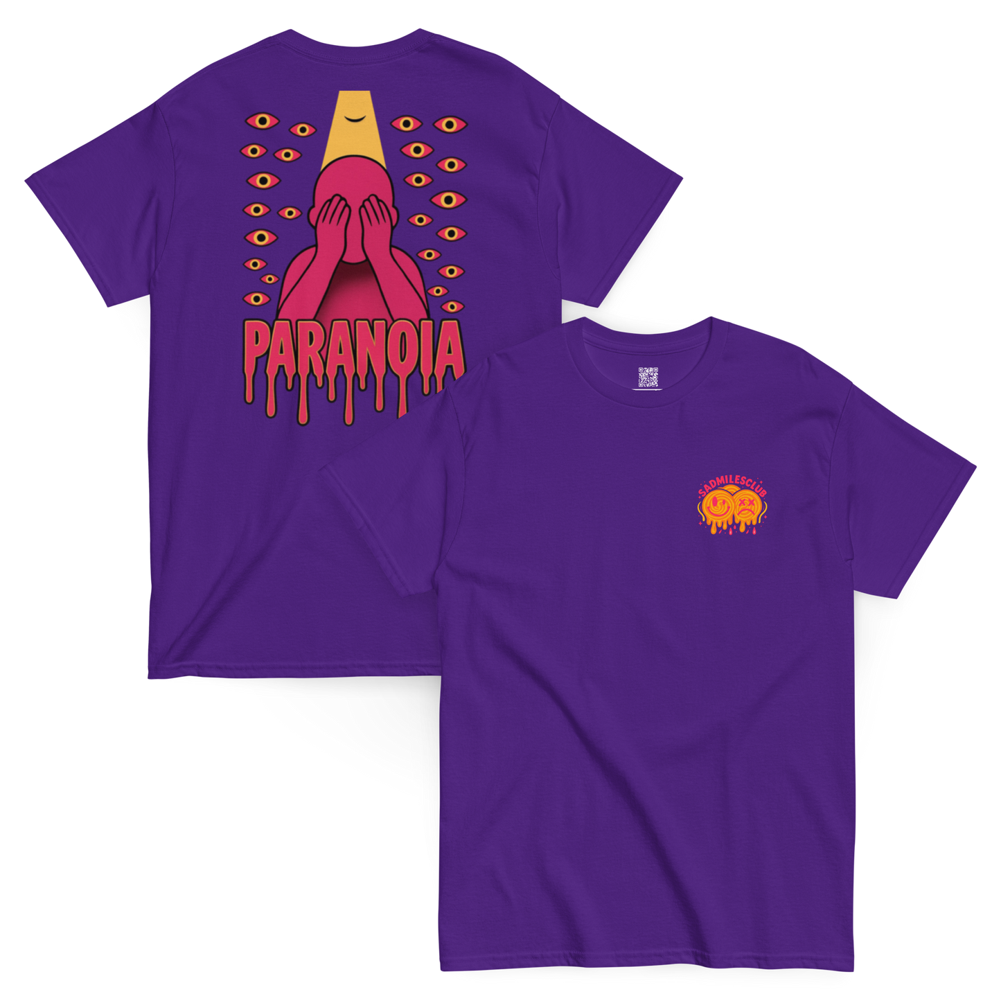 Paranoia Soft Style T-Shirt - sad miles club.