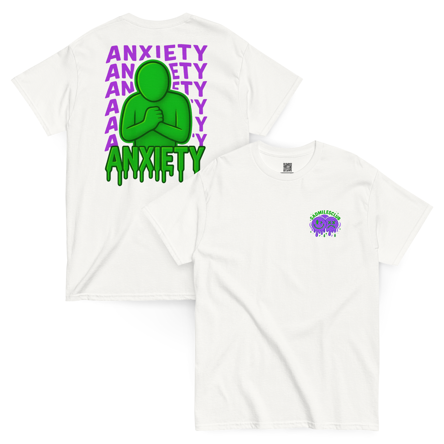 Anxiety Soft Style T-Shirt - sad miles club.