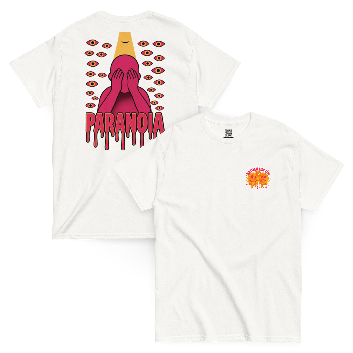 Paranoia Soft Style T-Shirt - sad miles club.