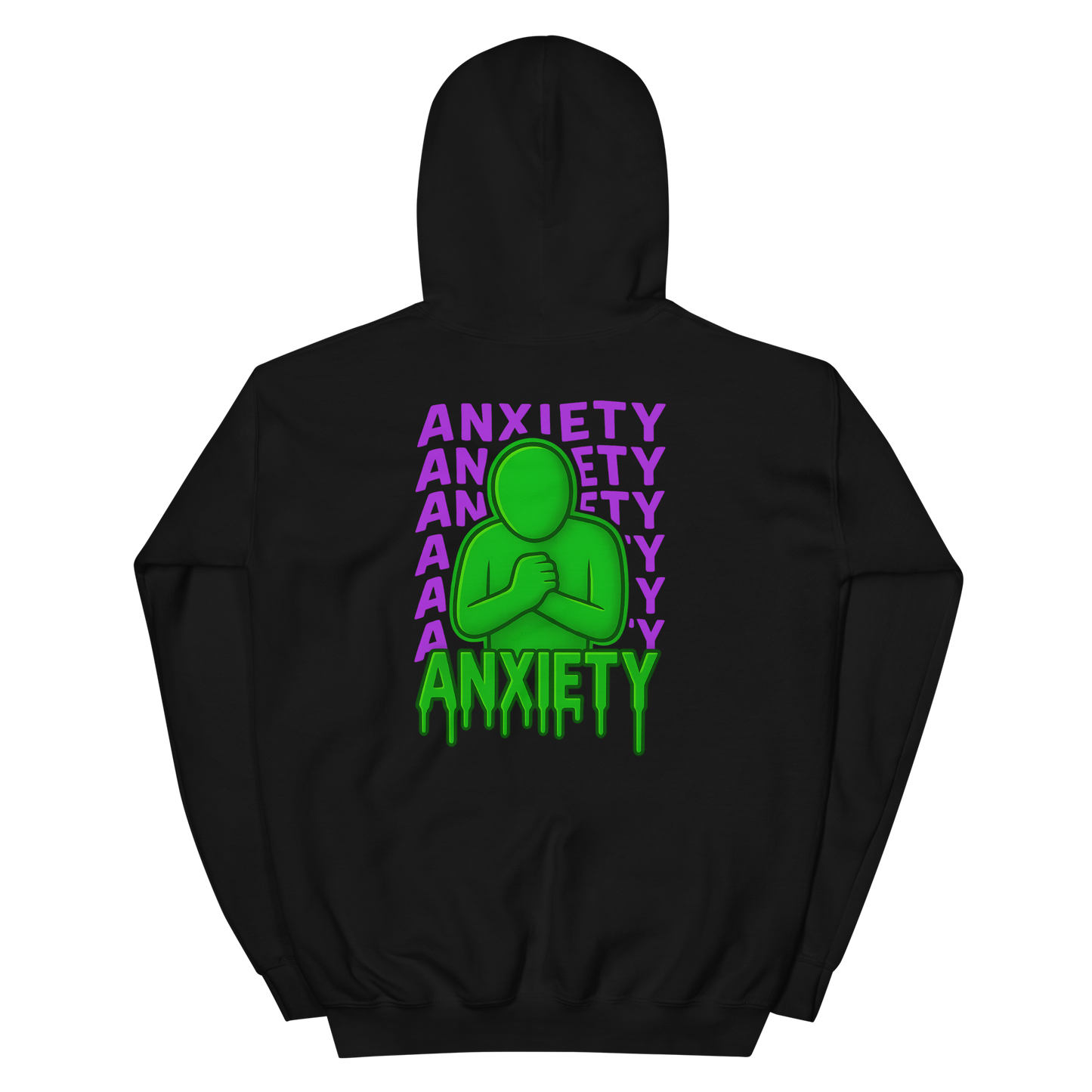 Anxiety Hoodie - sad miles club.