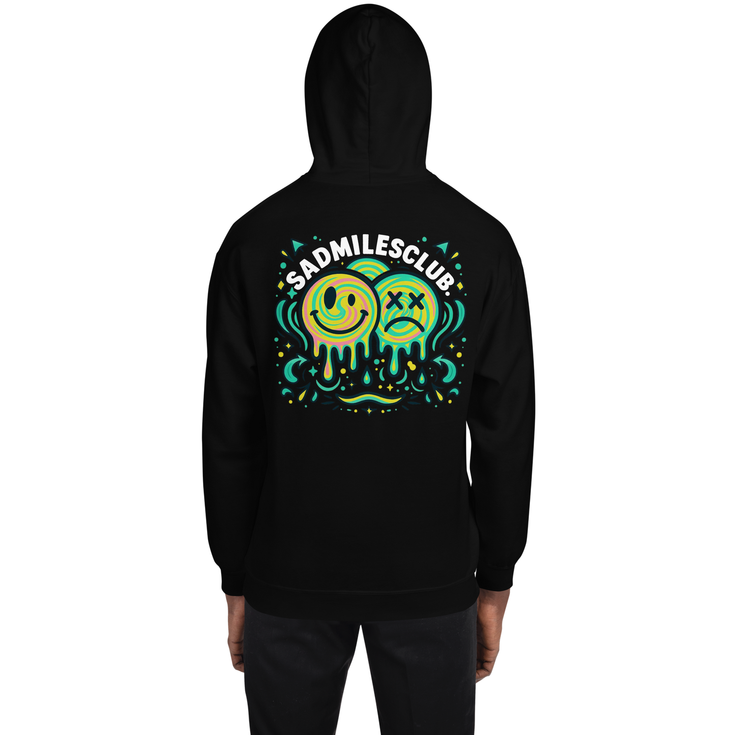 Distorted Reality Hoodie - sad miles club.