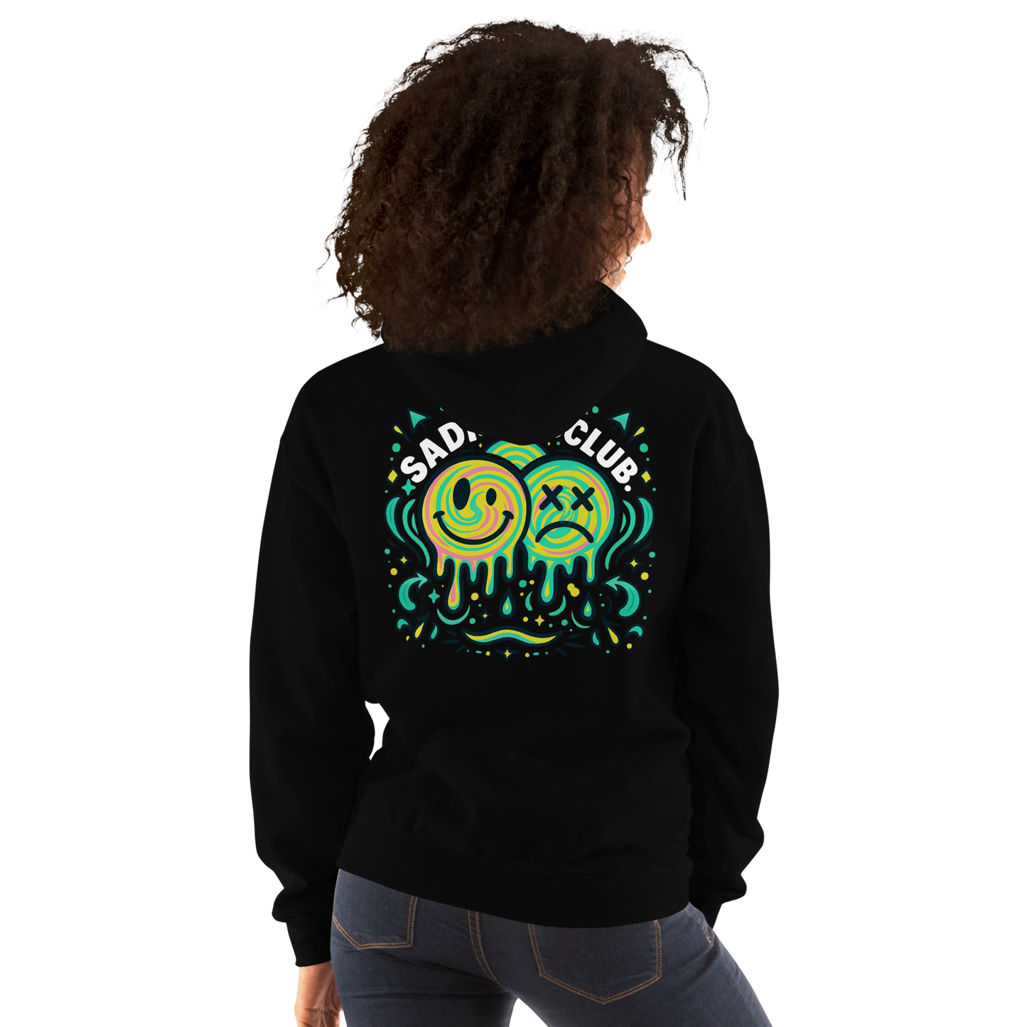 Distorted Reality Hoodie - sad miles club.
