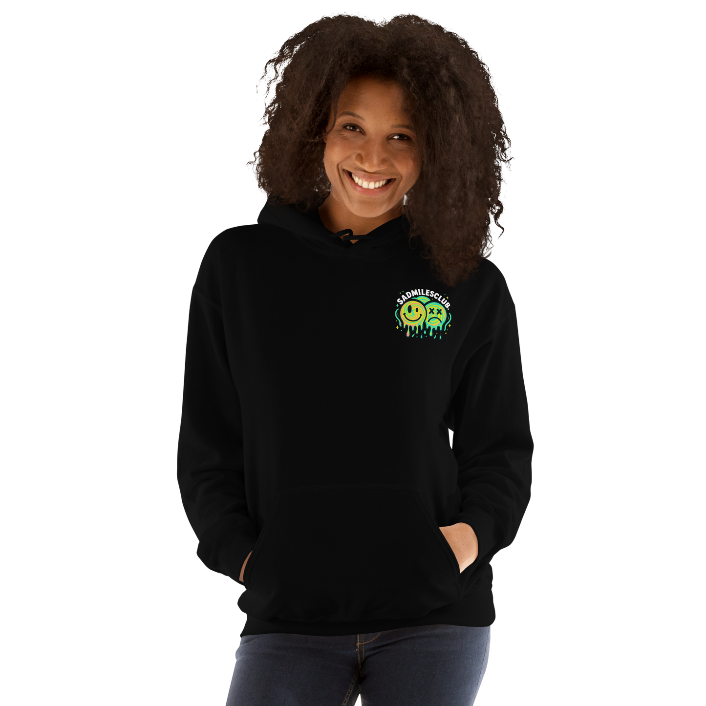 Distorted Reality Hoodie - sad miles club.