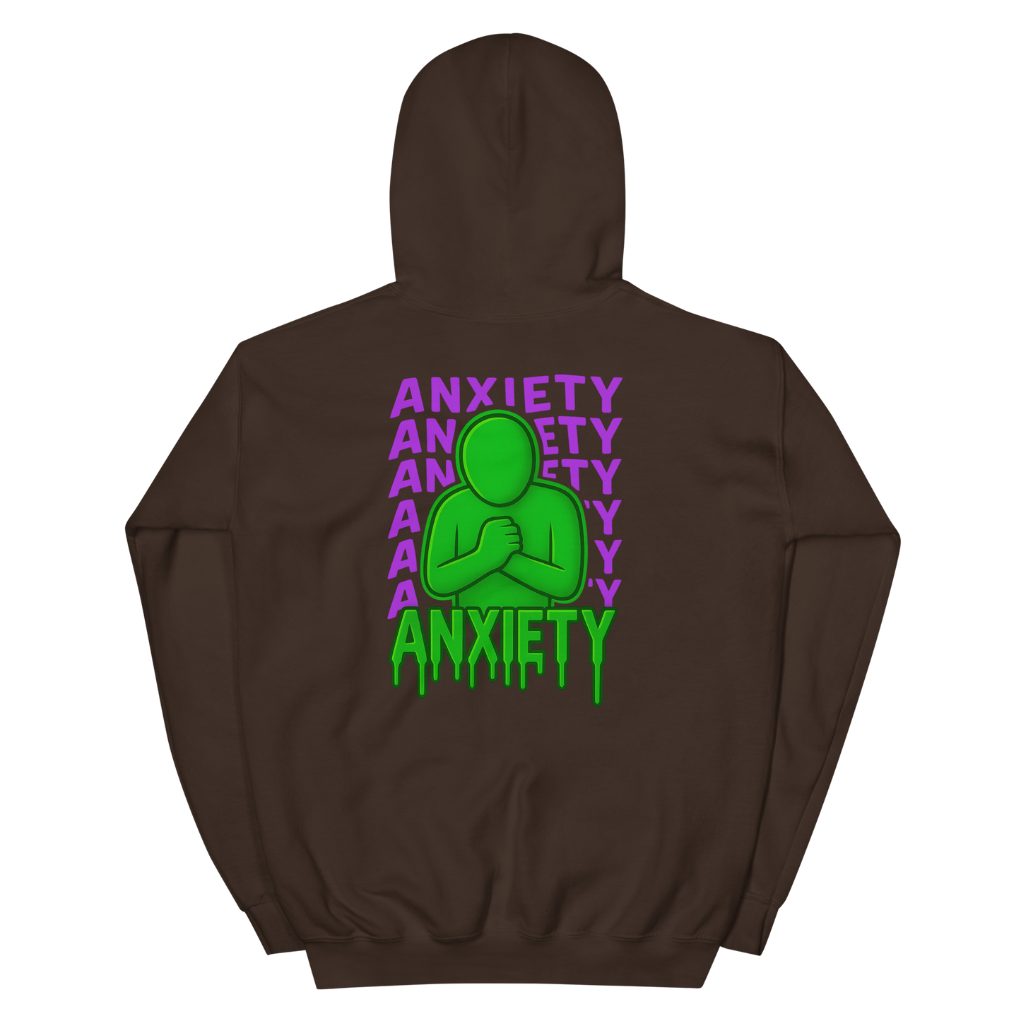 Anxiety Hoodie - sad miles club.