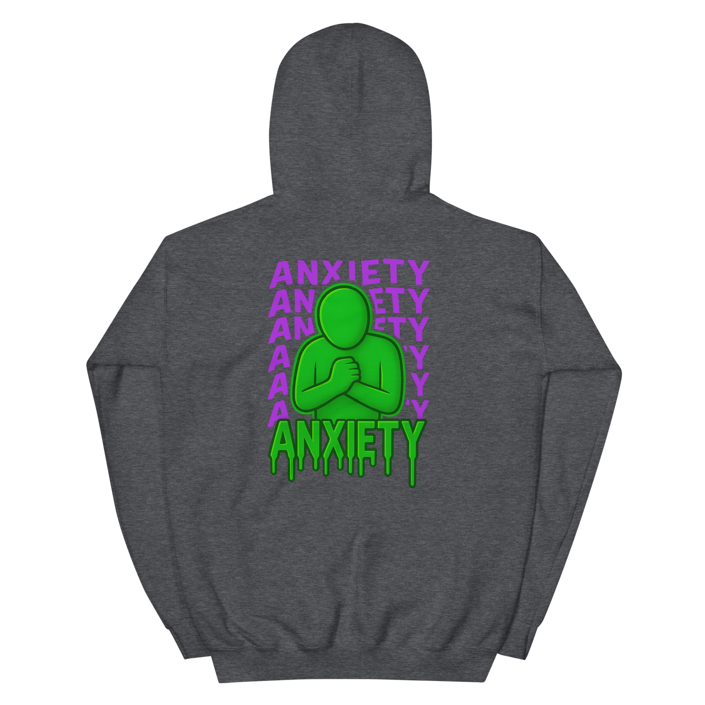 Anxiety Hoodie - sad miles club.