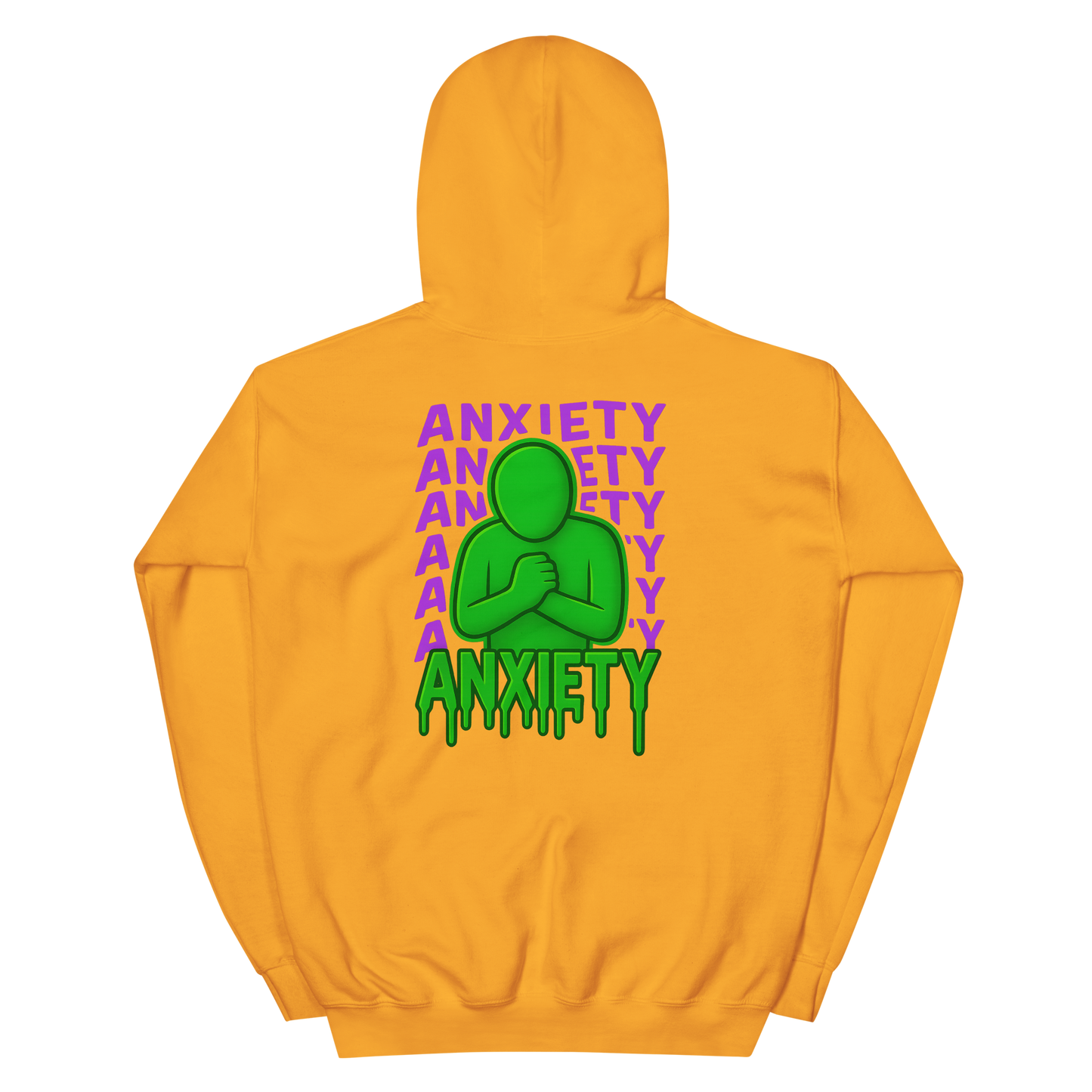 Anxiety Hoodie - sad miles club.