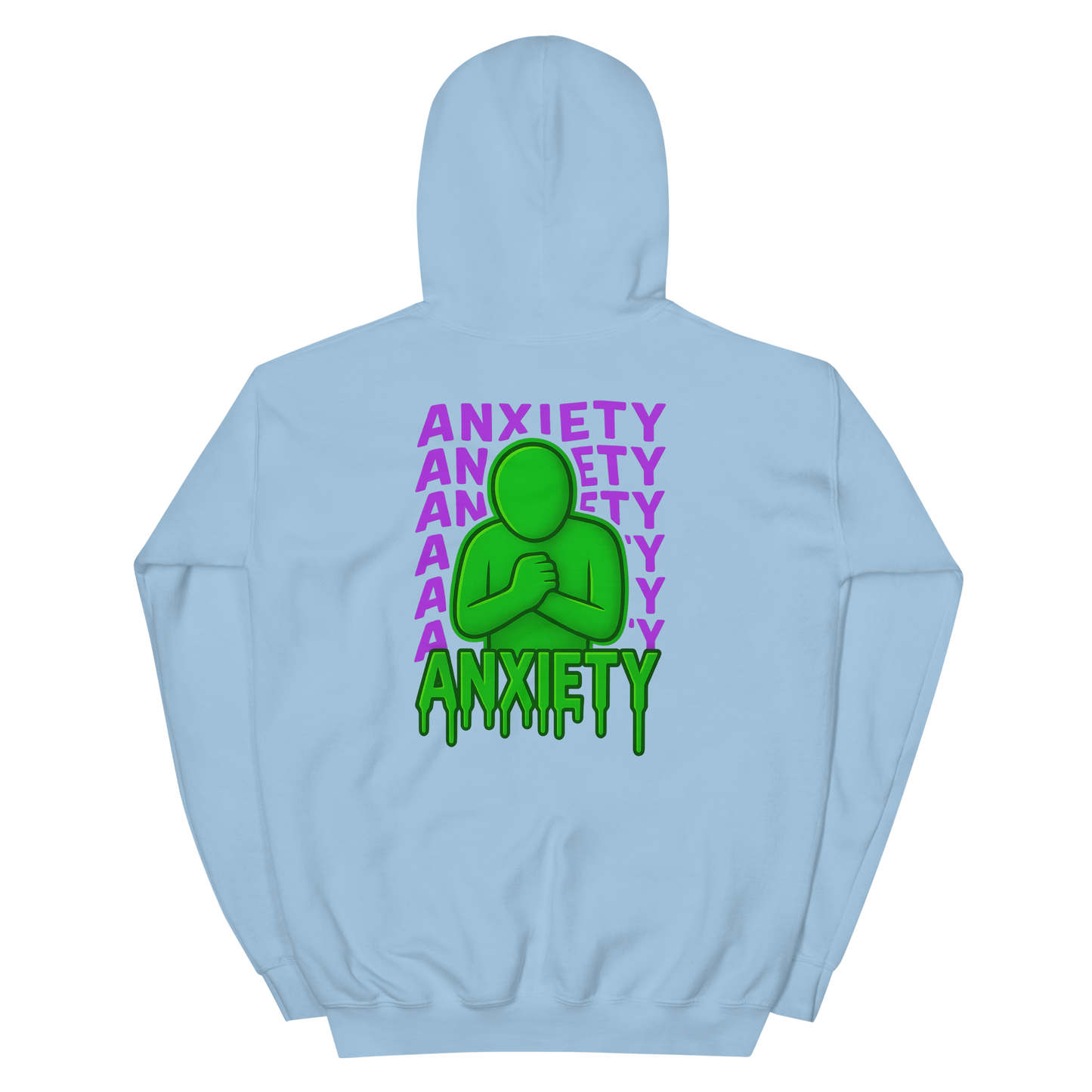 Anxiety Hoodie - sad miles club.