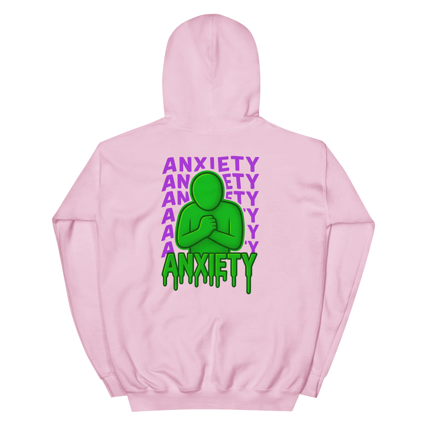 Anxiety Hoodie - sad miles club.