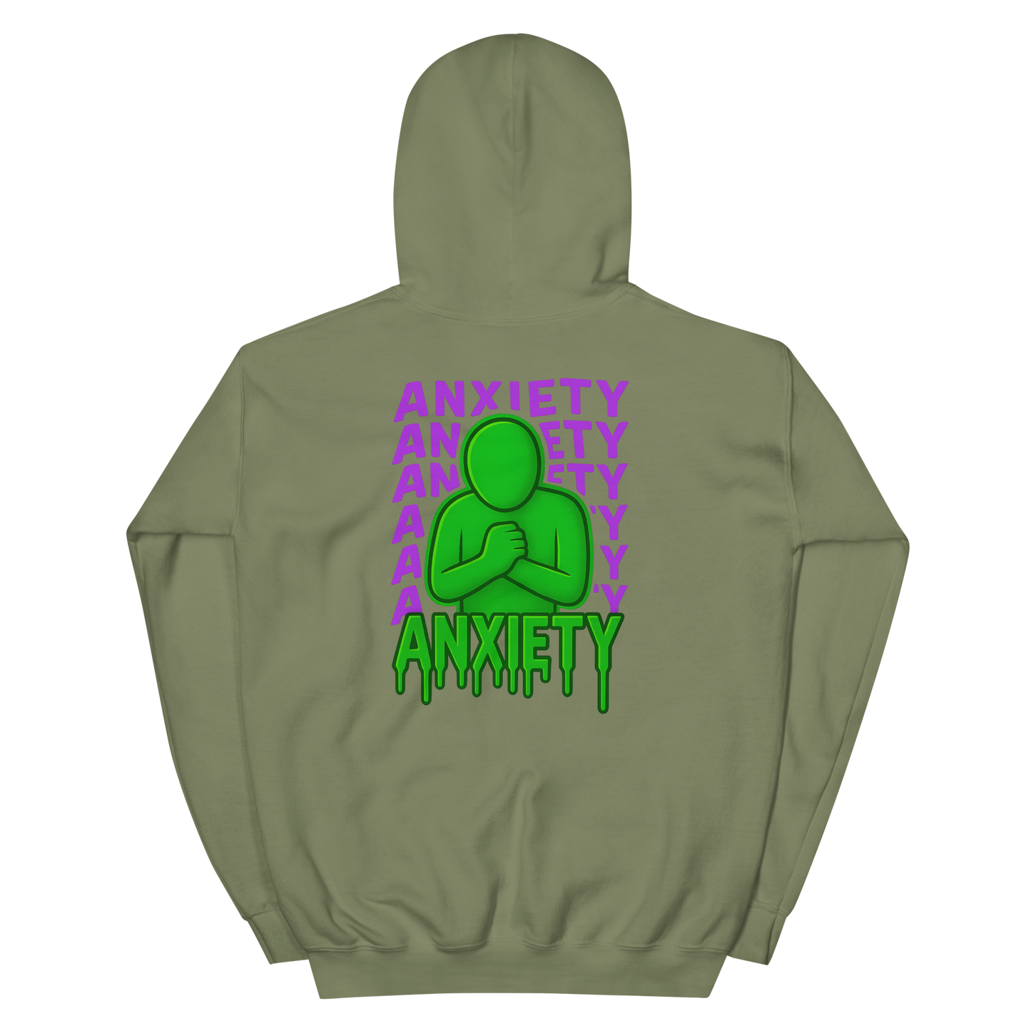 Anxiety Hoodie - sad miles club.