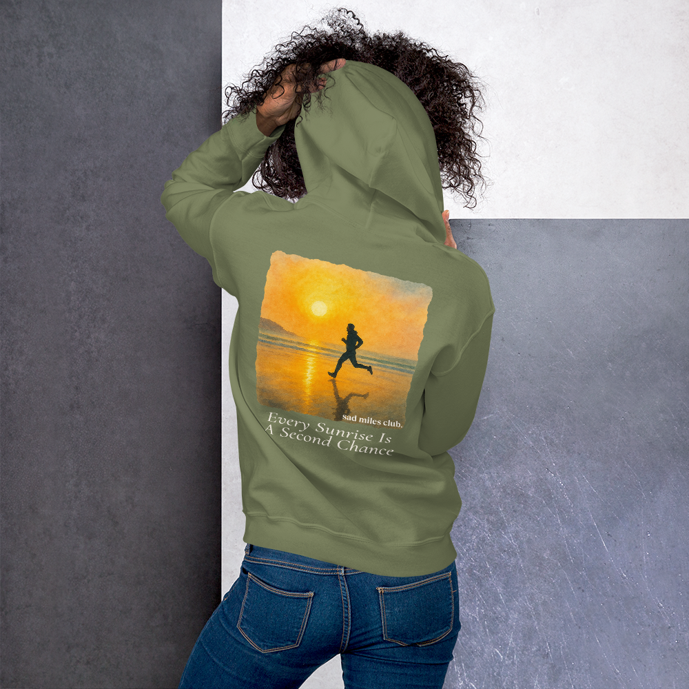Every Sunrise Is A Second Chance Hoodie - sad miles club.