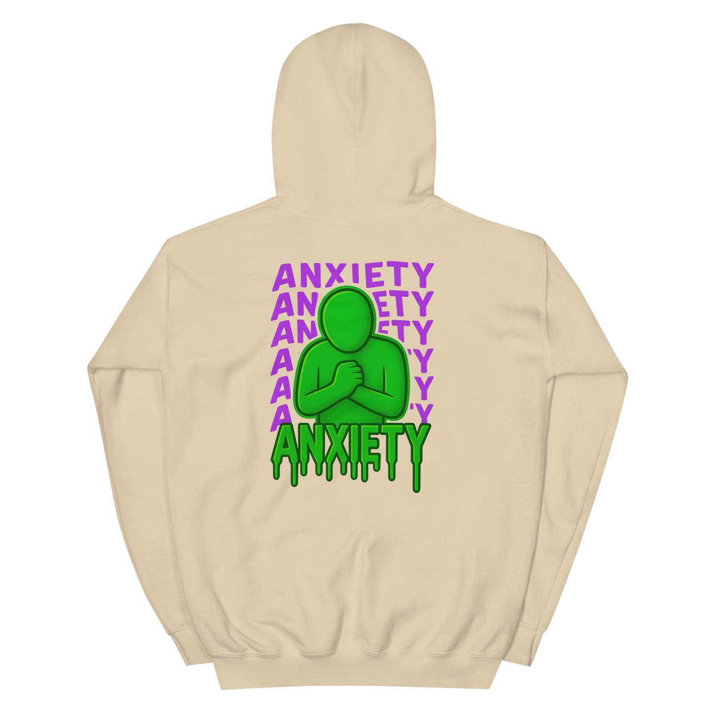 Anxiety Hoodie - sad miles club.