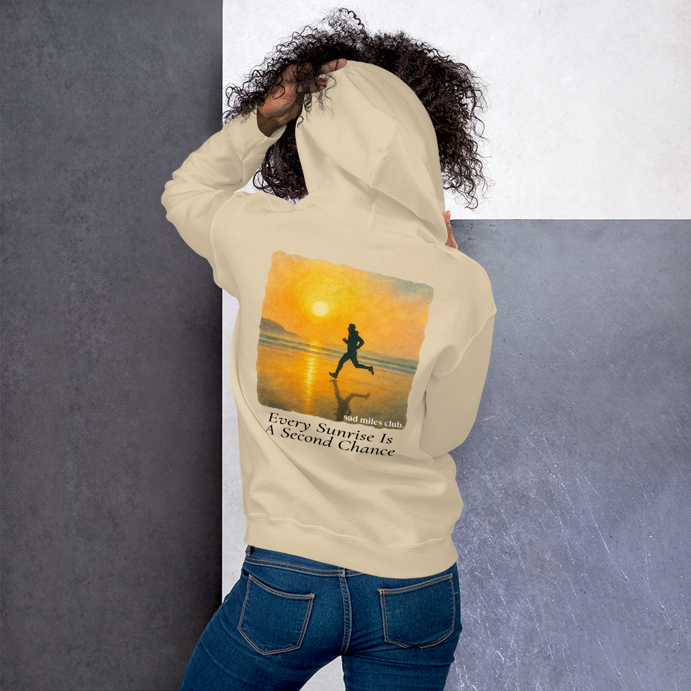 Every Sunrise Is A Second Chance Hoodie - sad miles club.