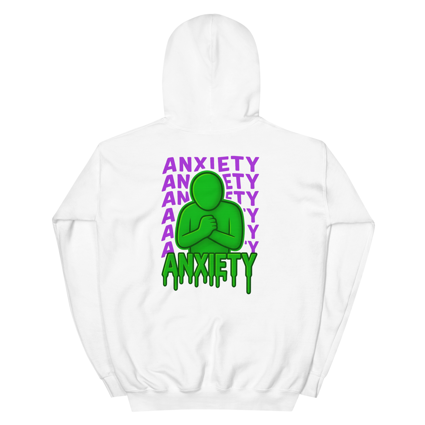 Anxiety Hoodie - sad miles club.