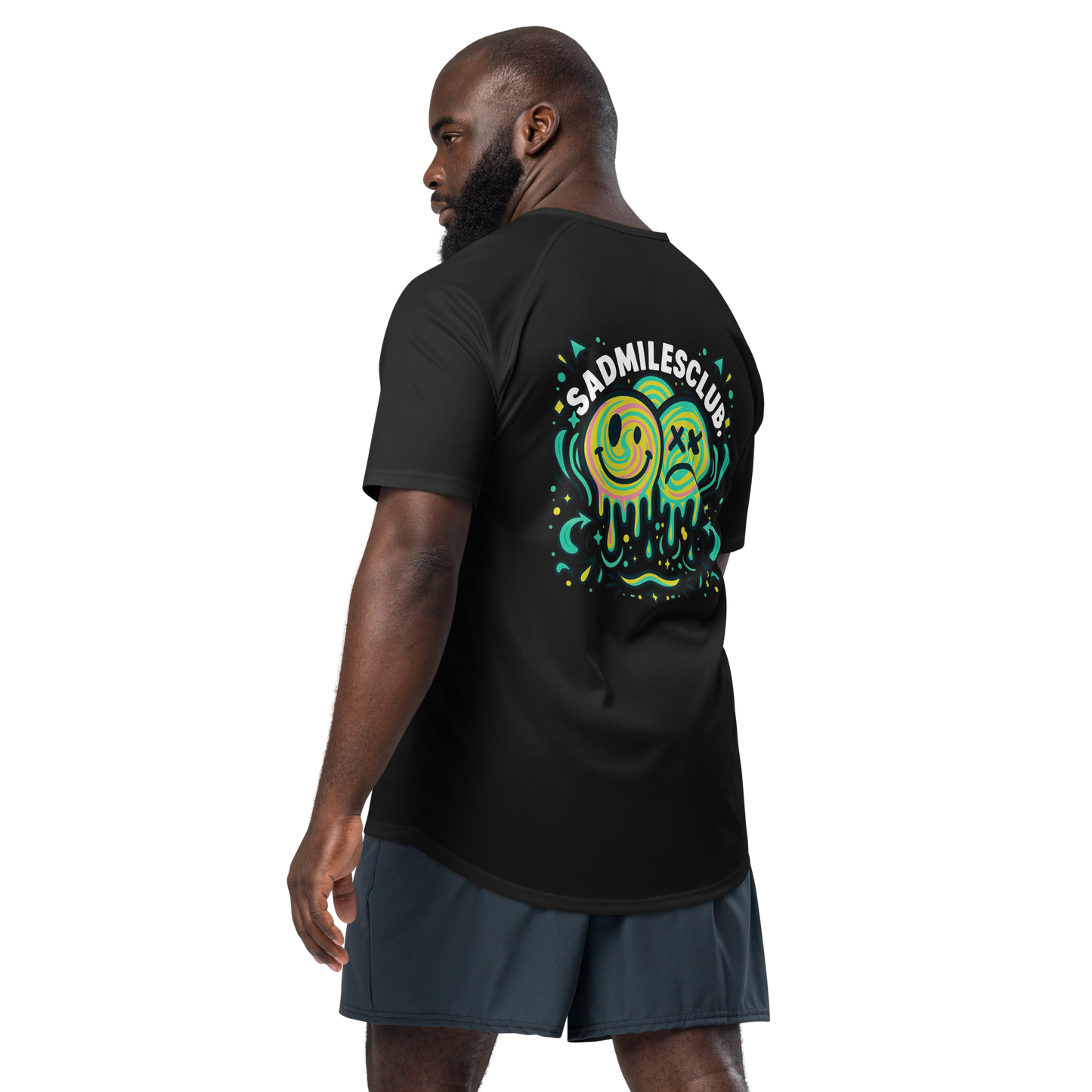 Distorted Reality Activewear T-Shirt - sad miles club.