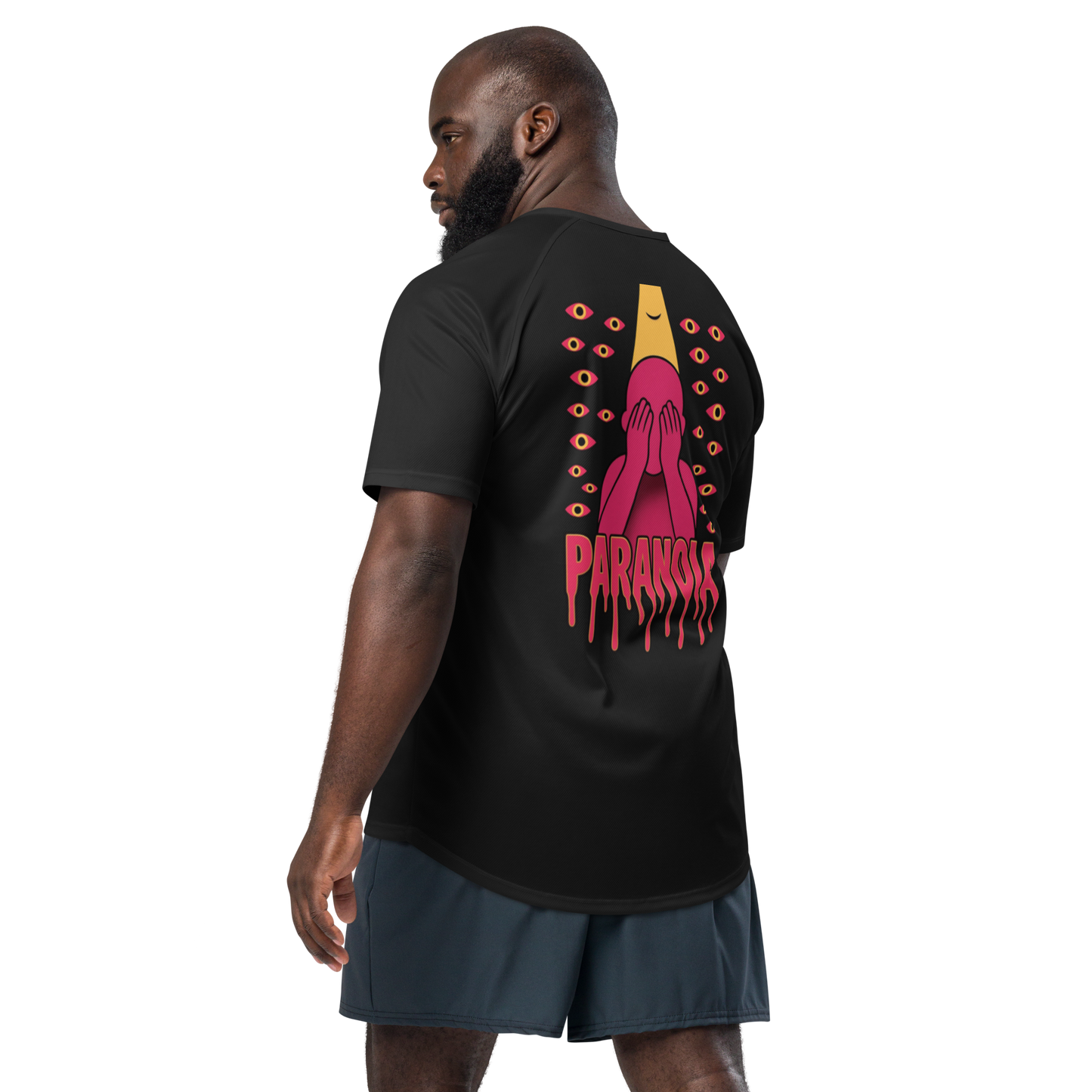 Paranoia Activewear T-Shirt - sad miles club.