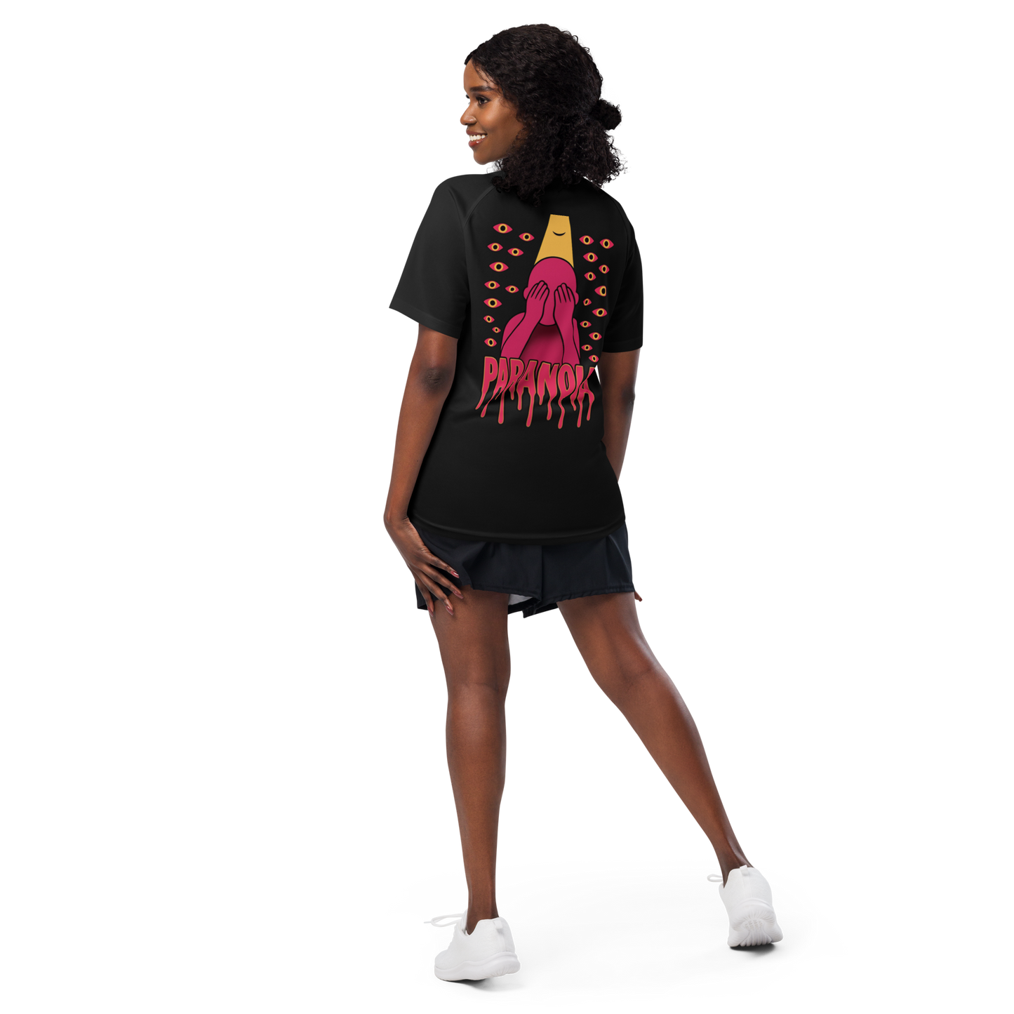 Paranoia Activewear T-Shirt - sad miles club.