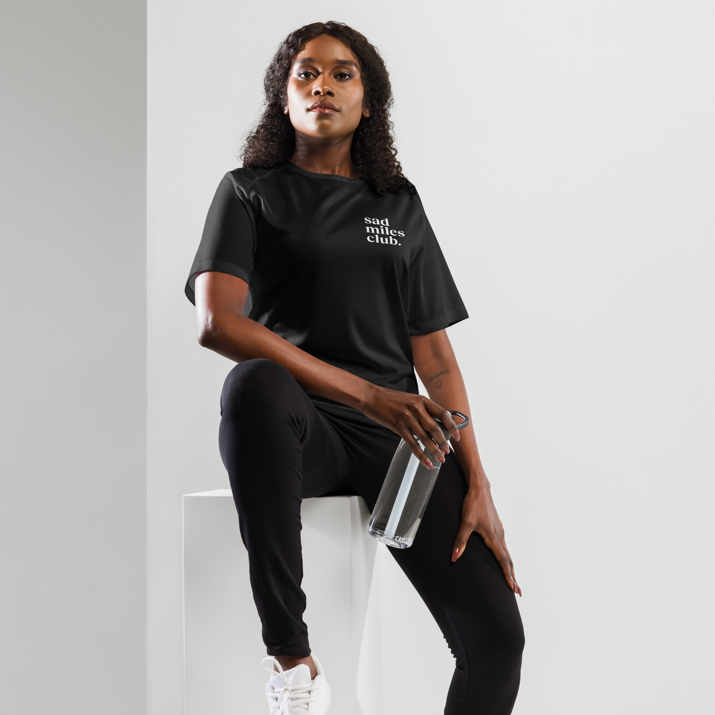 Healing Isn't Linear Activewear T-Shirt - sad miles club.