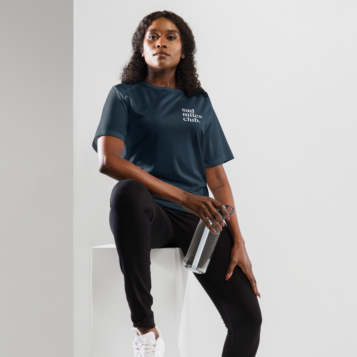 Healing Isn't Linear Activewear T-Shirt - sad miles club.