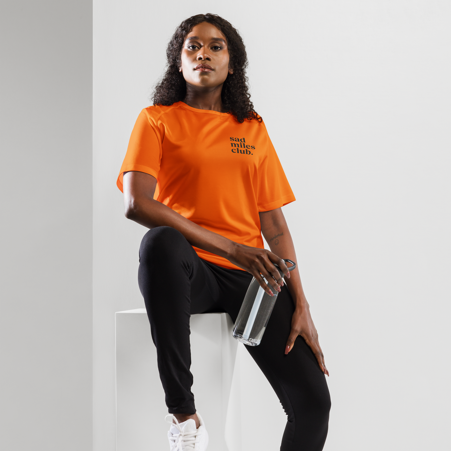 Healing Isn't Linear Activewear T-Shirt - sad miles club.