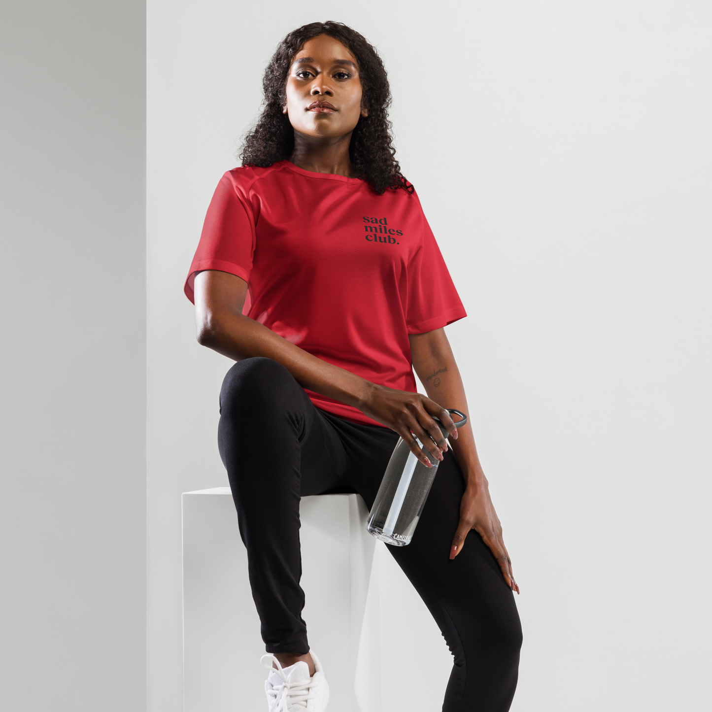 Healing Isn't Linear Activewear T-Shirt - sad miles club.