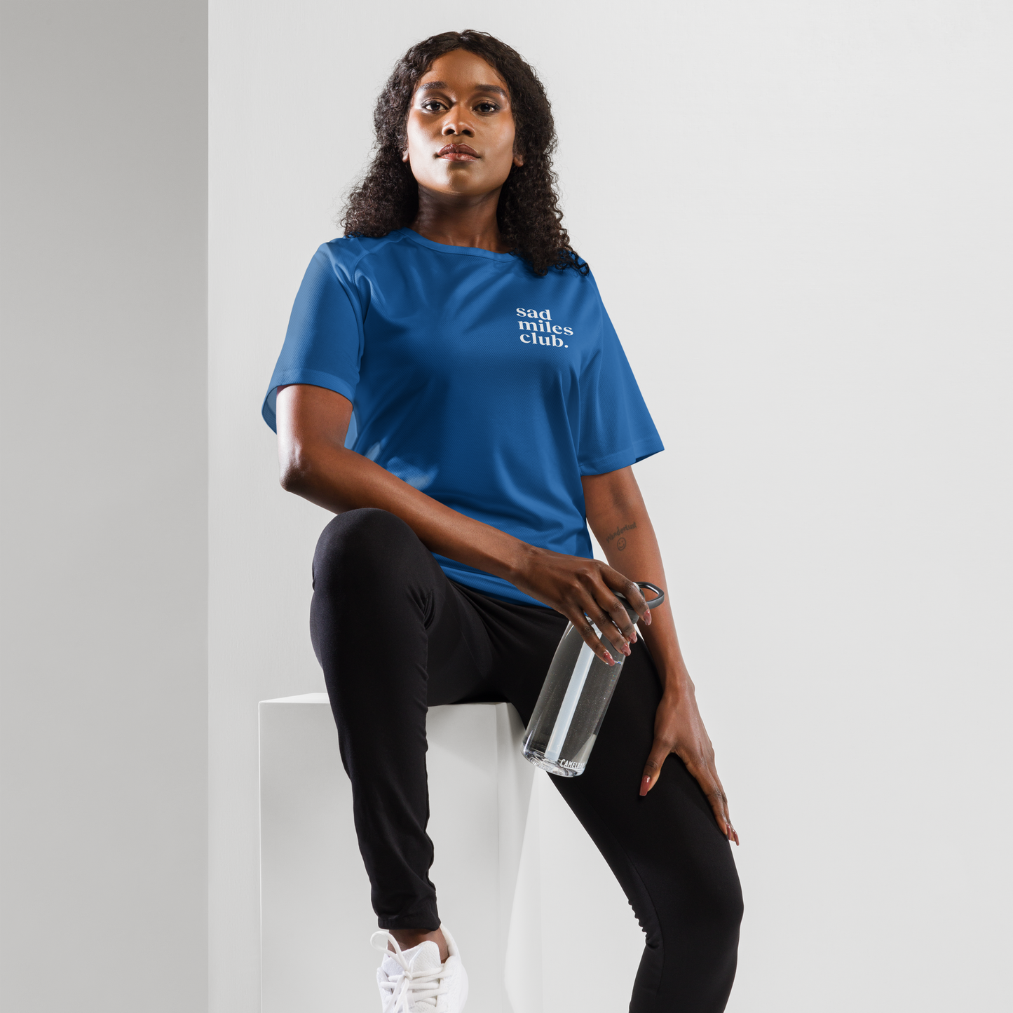 Healing Isn't Linear Activewear T-Shirt - sad miles club.