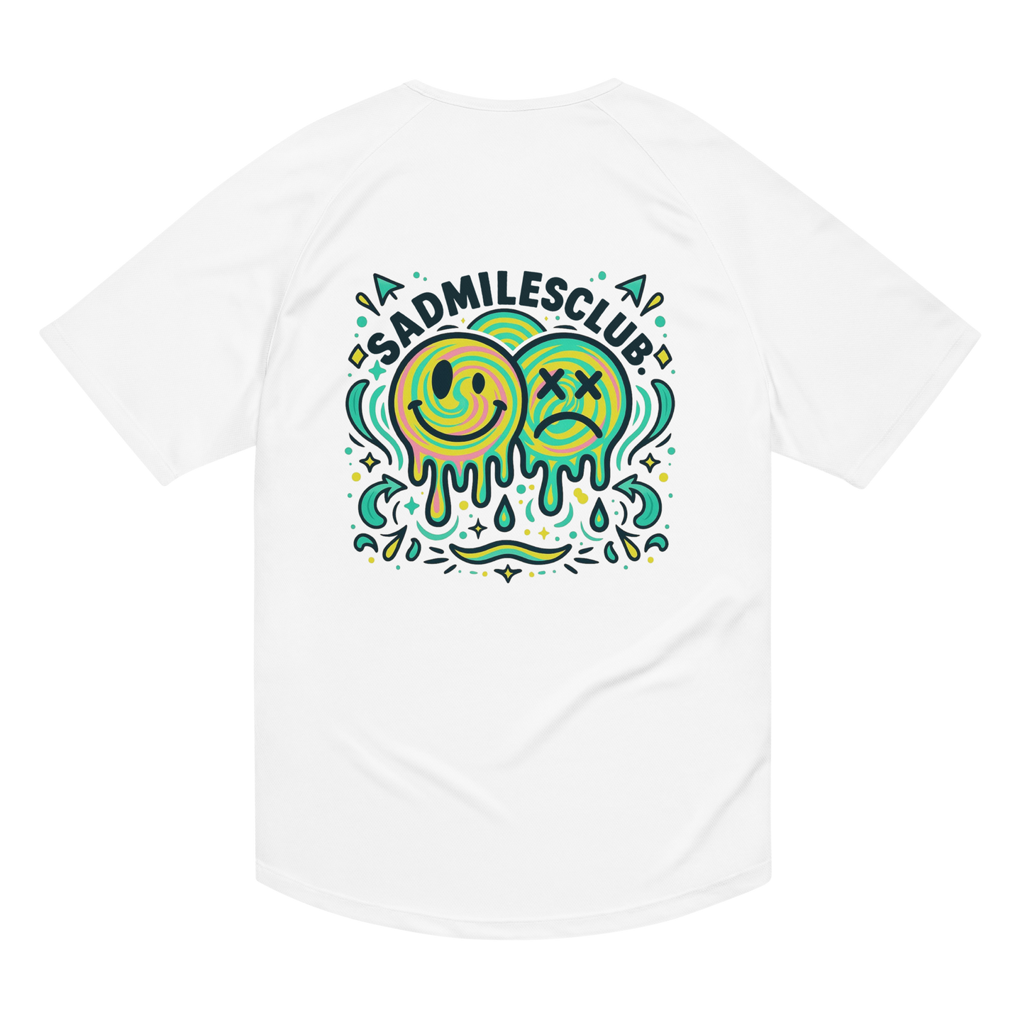 Distorted Reality Activewear T-Shirt - sad miles club.