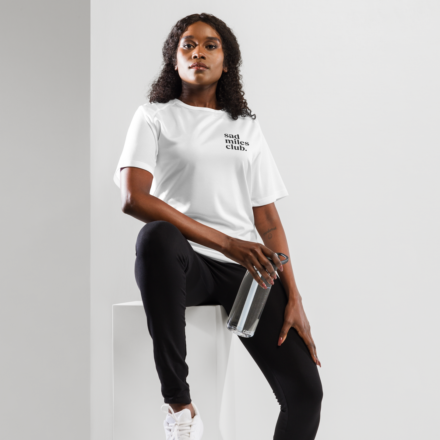 Healing Isn't Linear Activewear T-Shirt - sad miles club.