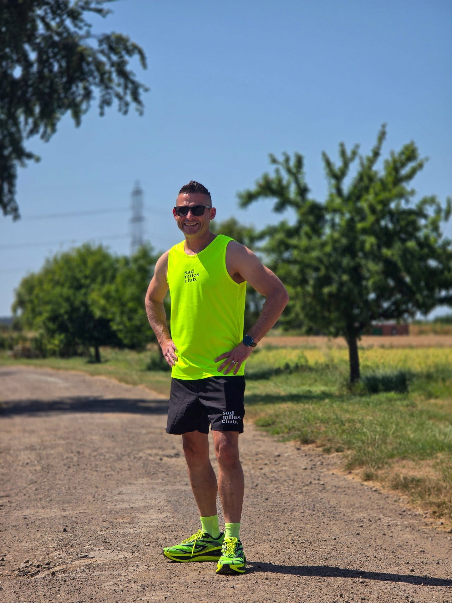 Basic Men’s Sporty Running Tank Top