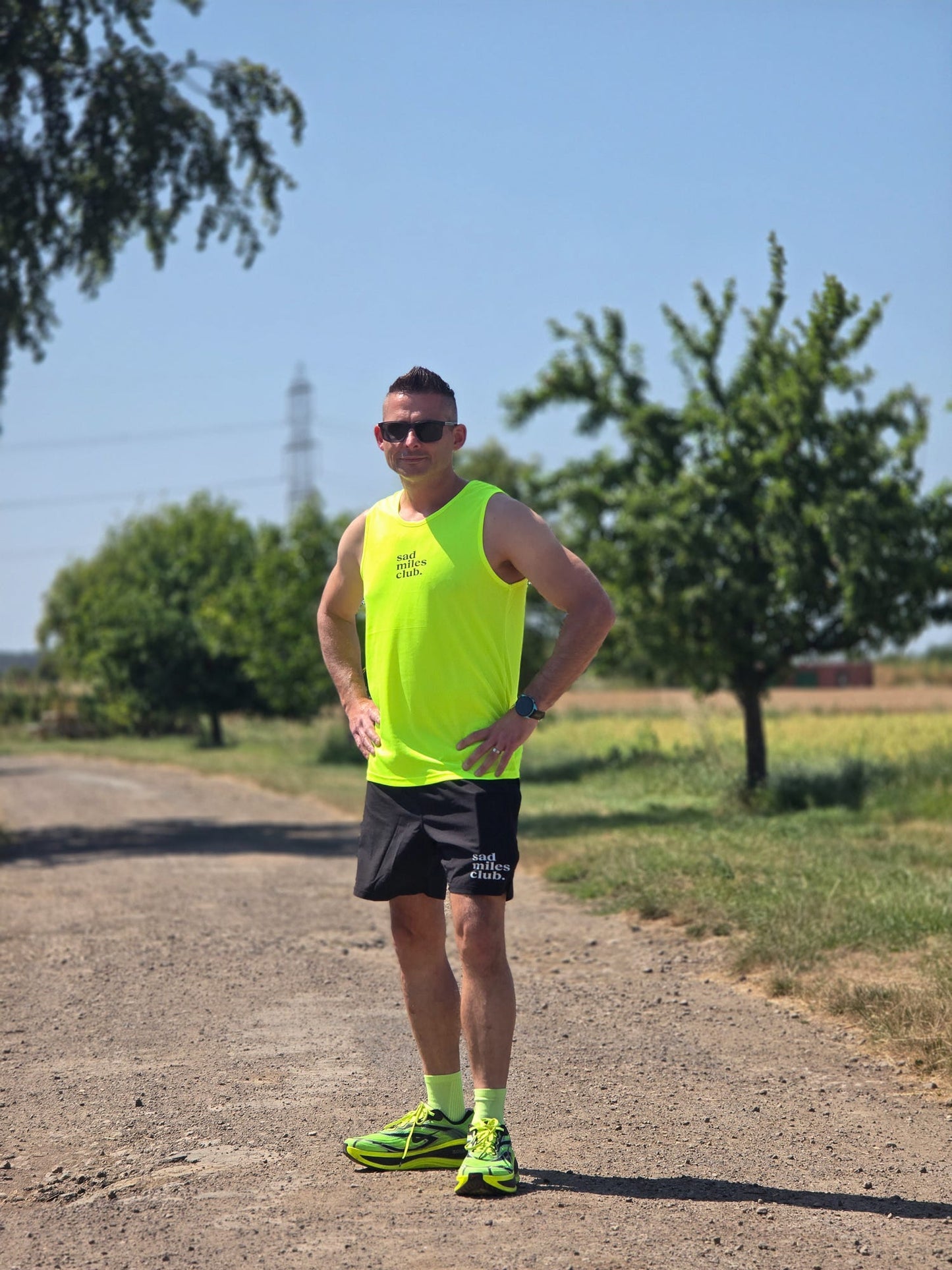 Basic Men’s Sporty Running Tank Top