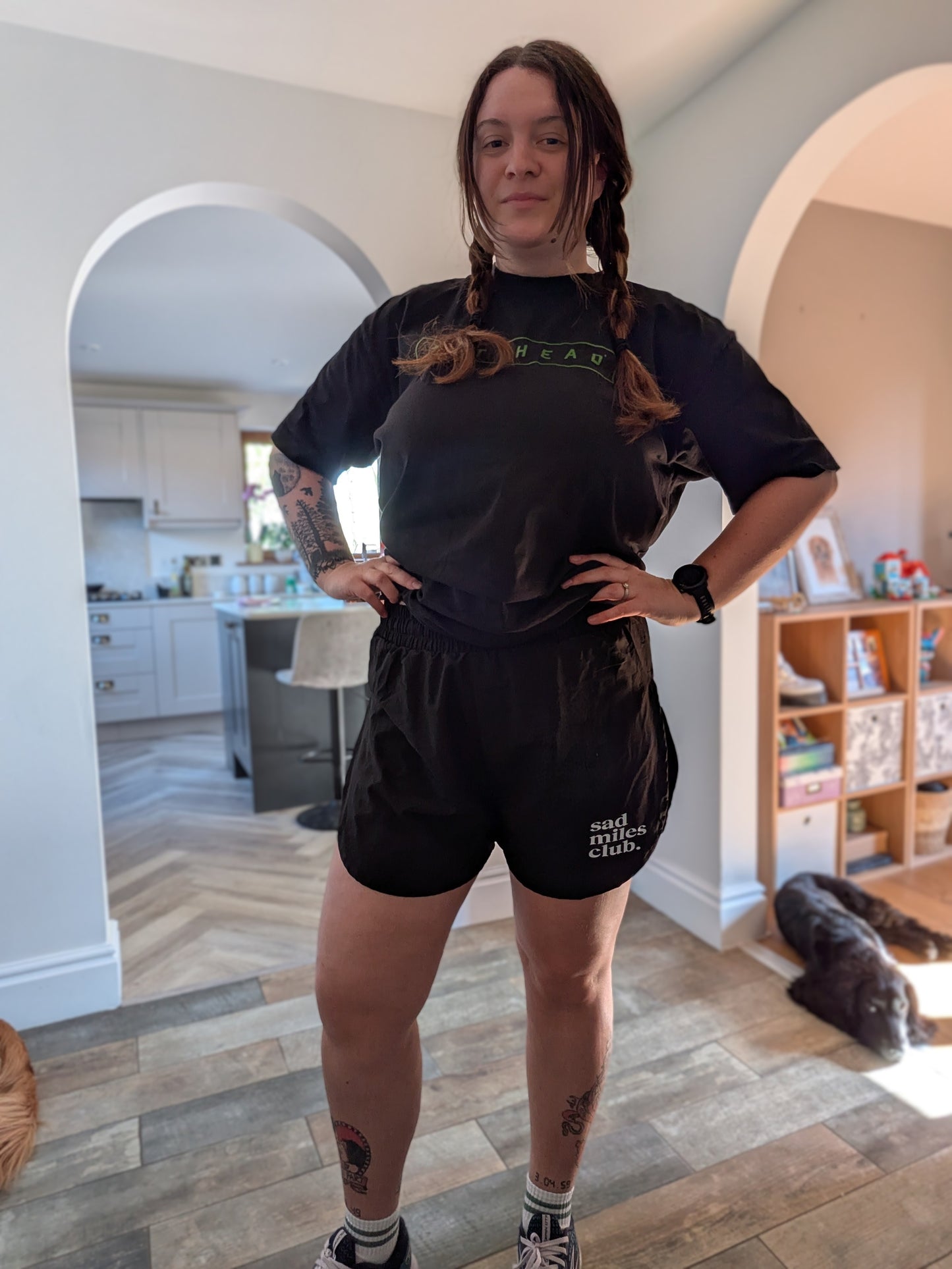 Basic Double Layer Shorts (Women's)