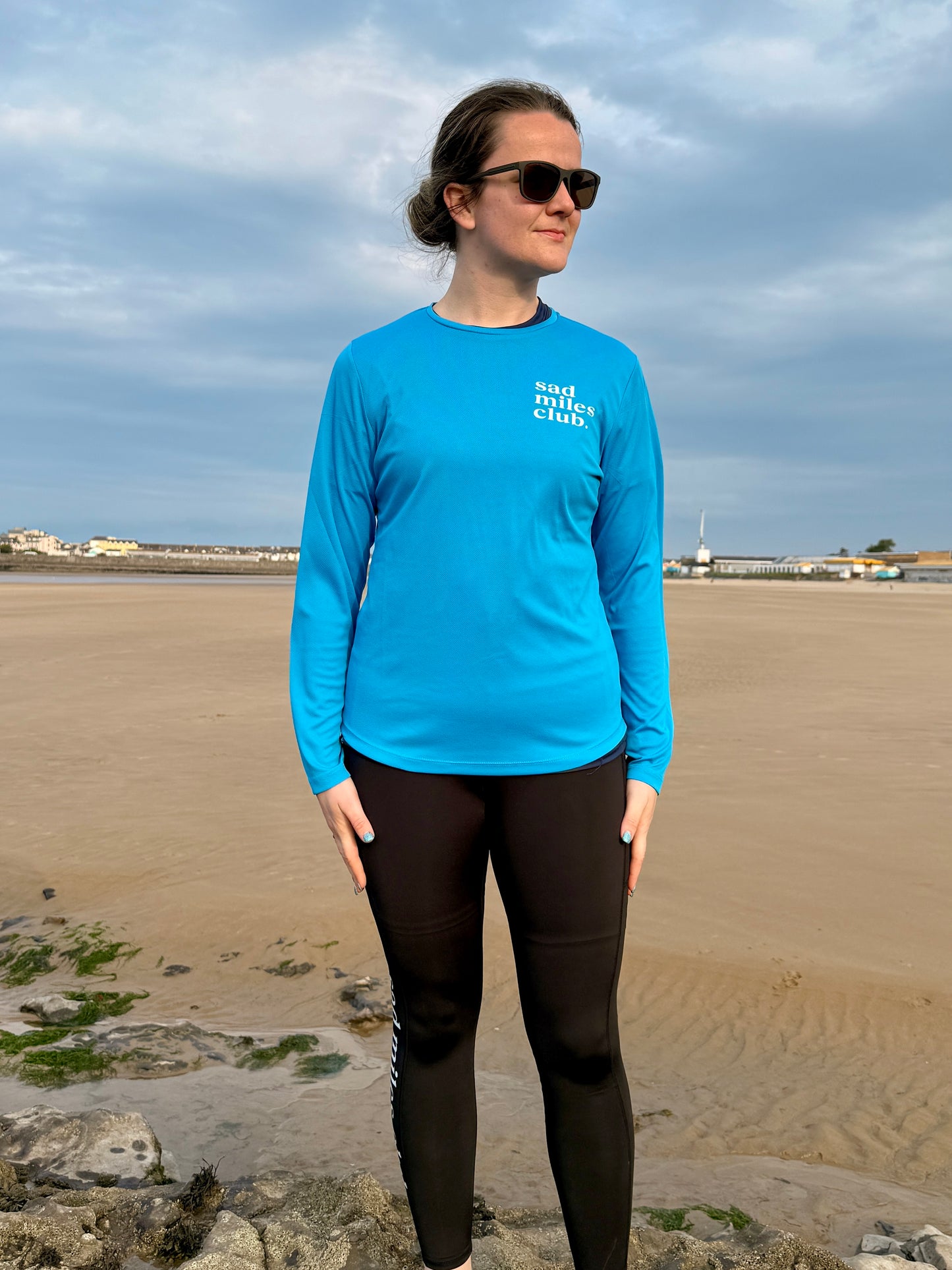 Basic Long Sleeve Activewear T-Shirt (Women's)