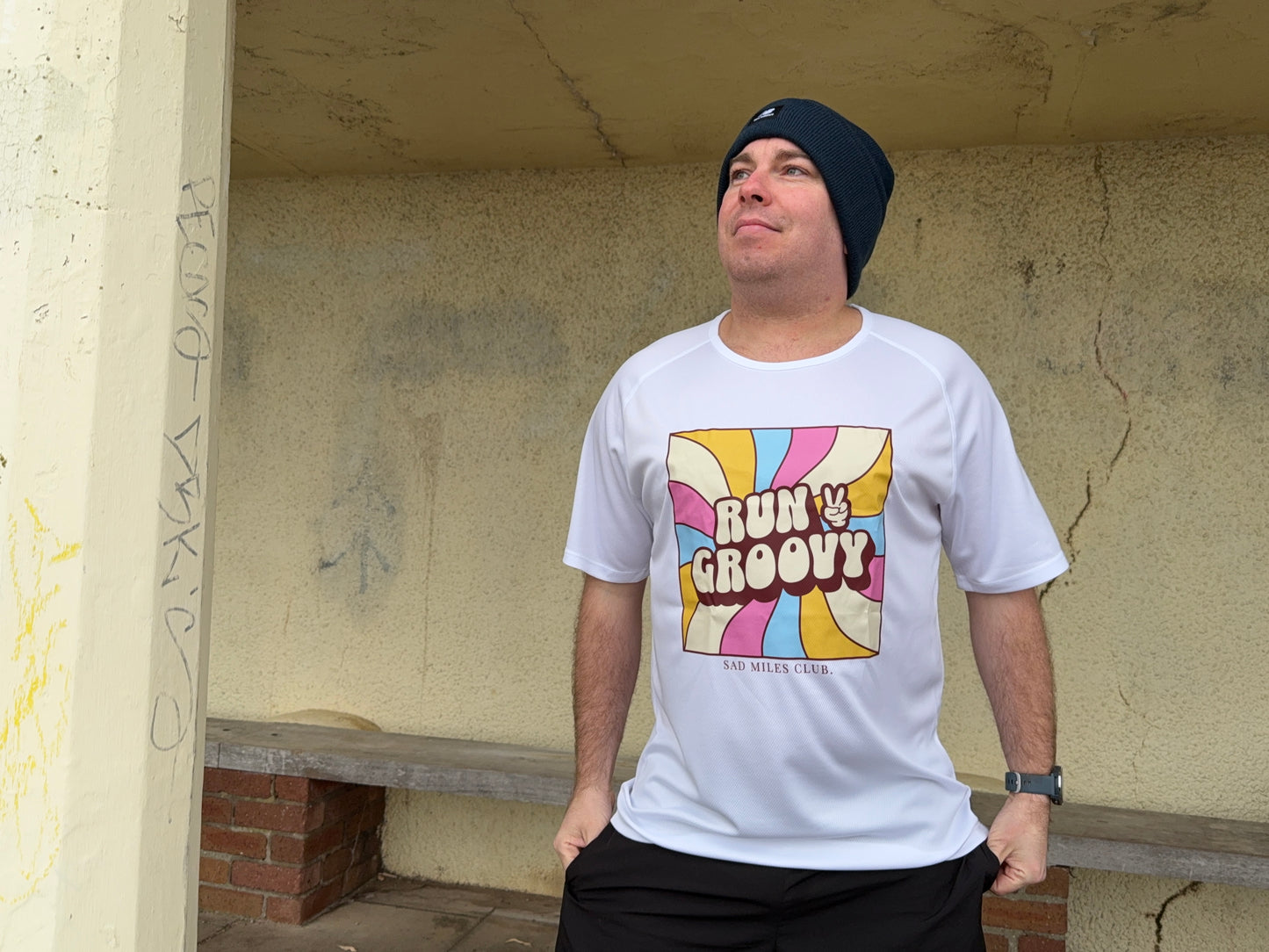 Run Groovy - Activewear T-Shirt (Men's/Unisex)