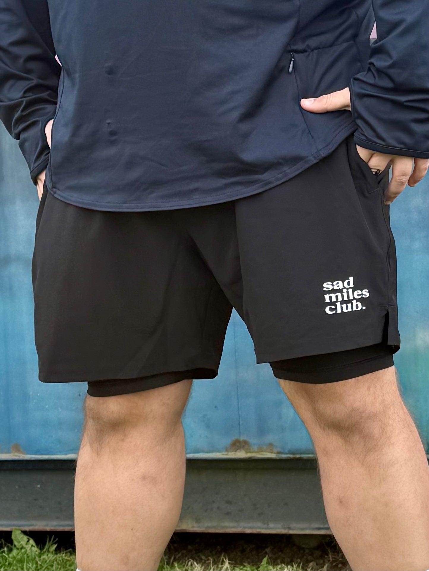Basic Double Layer Shorts (Men's/Unisex)