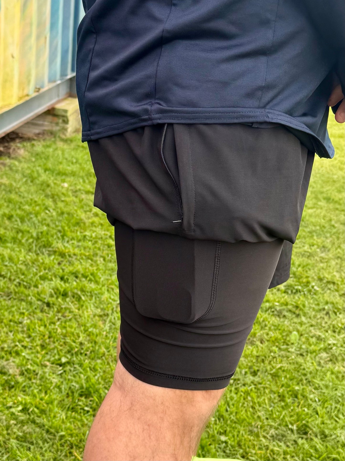 Basic Double Layer Shorts (Men's/Unisex)