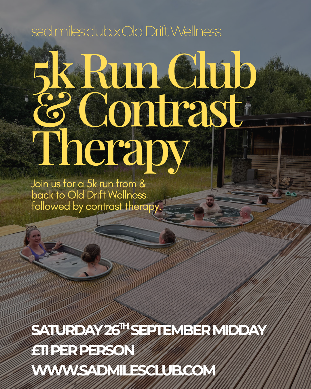 5k Run Club & Contrast Therapy Saturday 26th 12PM